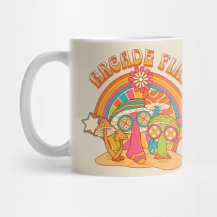 arcade mushroom band Mug